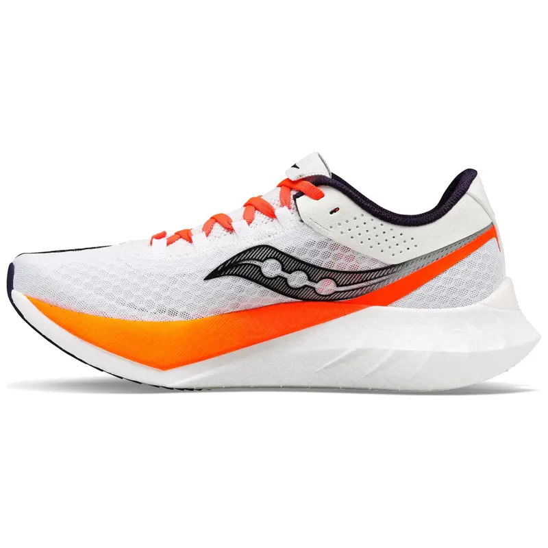 Saucony Men's Endorphin Pro 4 White/Black-1