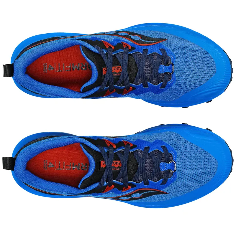 Saucony Men's Peregrine 14 Cobalt/Black-4