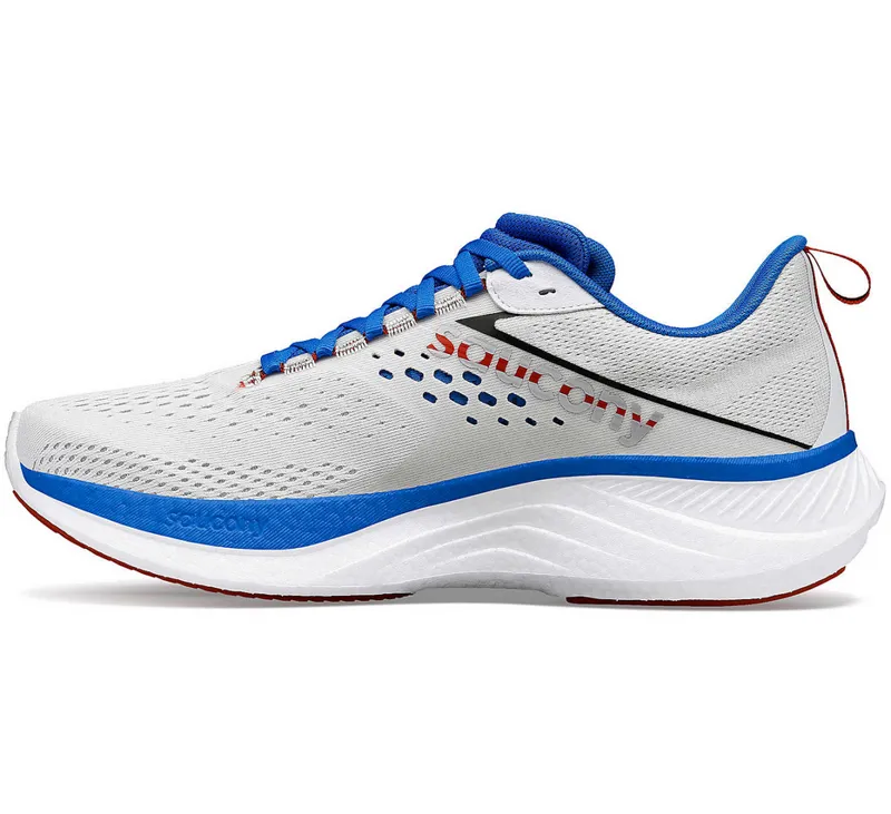 Saucony Men's Ride 17 White/Cobalt-1