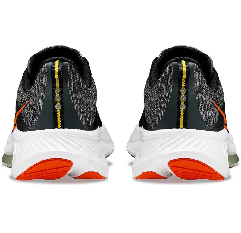 Saucony Men's Ride 17 WIDE Shadow/Pepper-3