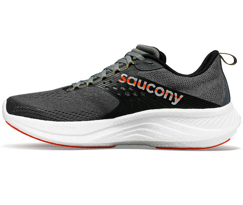 Saucony Men's Ride 17 WIDE Shadow/Pepper-1