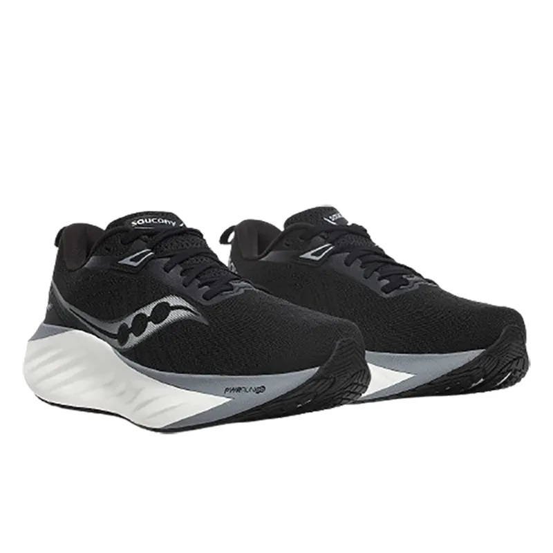 Saucony Men's Triumph 22 Black/White-2