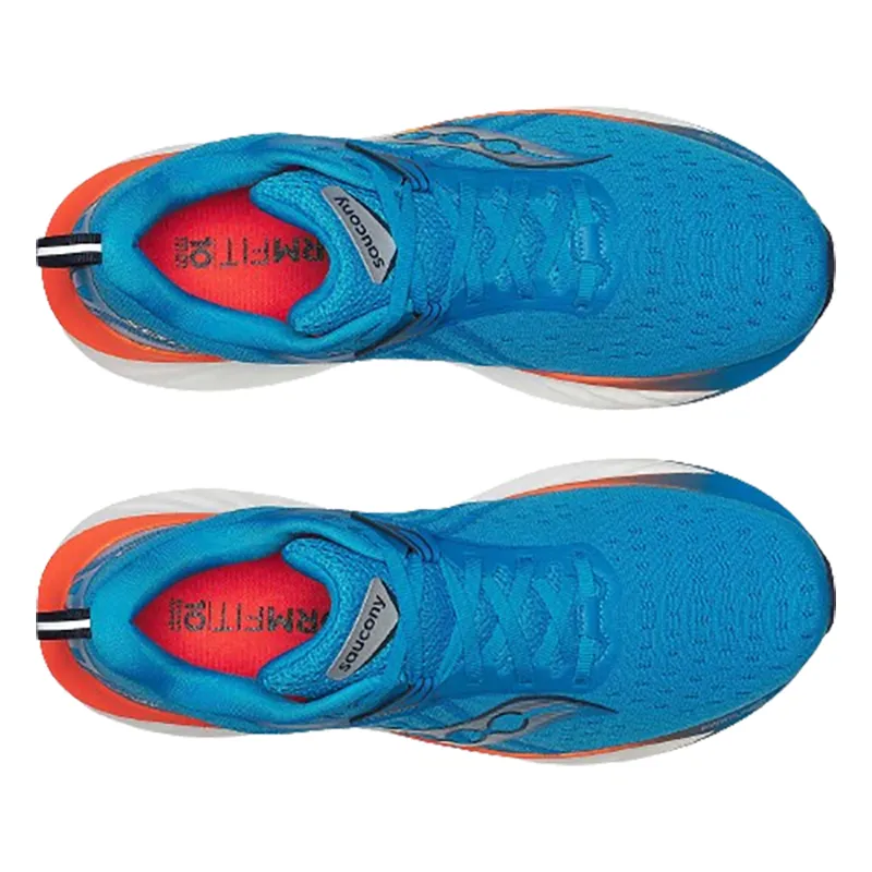Saucony Men's Triumph 22 Viziblue/Pepper-3
