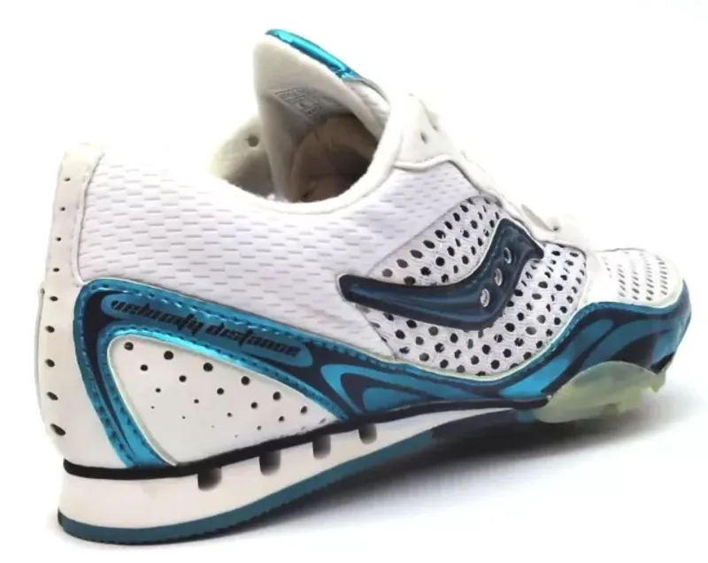 Saucony Women's Velocity Distance White/Blue UK4-1