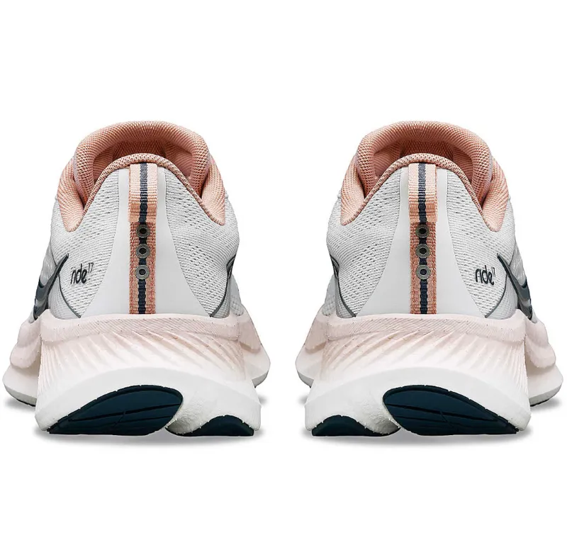 Saucony Women's Ride 17 White/Lotus-3