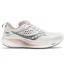 Saucony Women's Ride 17 Running Shoes White/Lotus