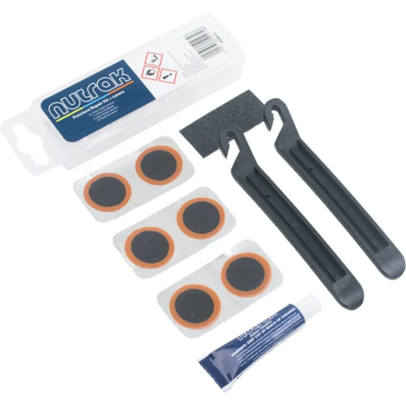 Nutrak Puncture Repair Kit Including Tyre Levers