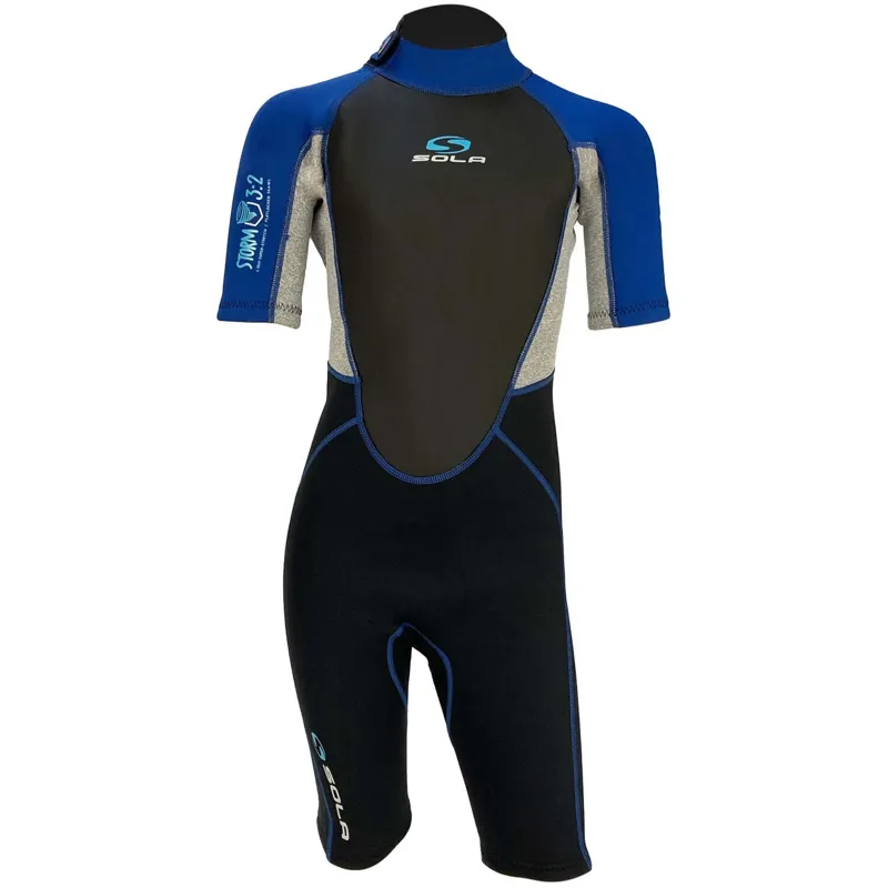 Sola Storm 3/2 kids Shortie Blue/Marl
