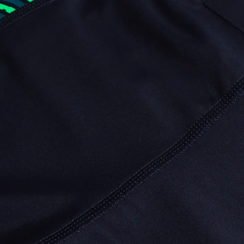 Speedo Boys Plastisol Placement Aquashort Navy/Green-3