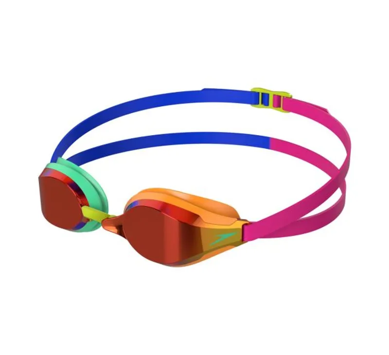 Speedo Fastskin Speedsocket 2 Mirror Goggle Green/Orange