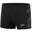 Speedo Men's Tech Panel Aquashort Black/Orange