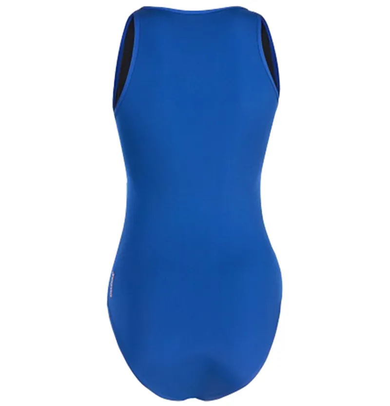 Speedo Panel Hydrasuit Swimsuit Blue/Purple-1