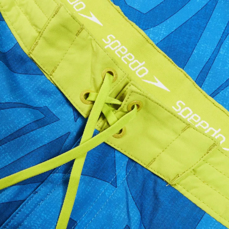 Speedo Printed Bondi Basin Boardshort 20inch Sevres Blue-9