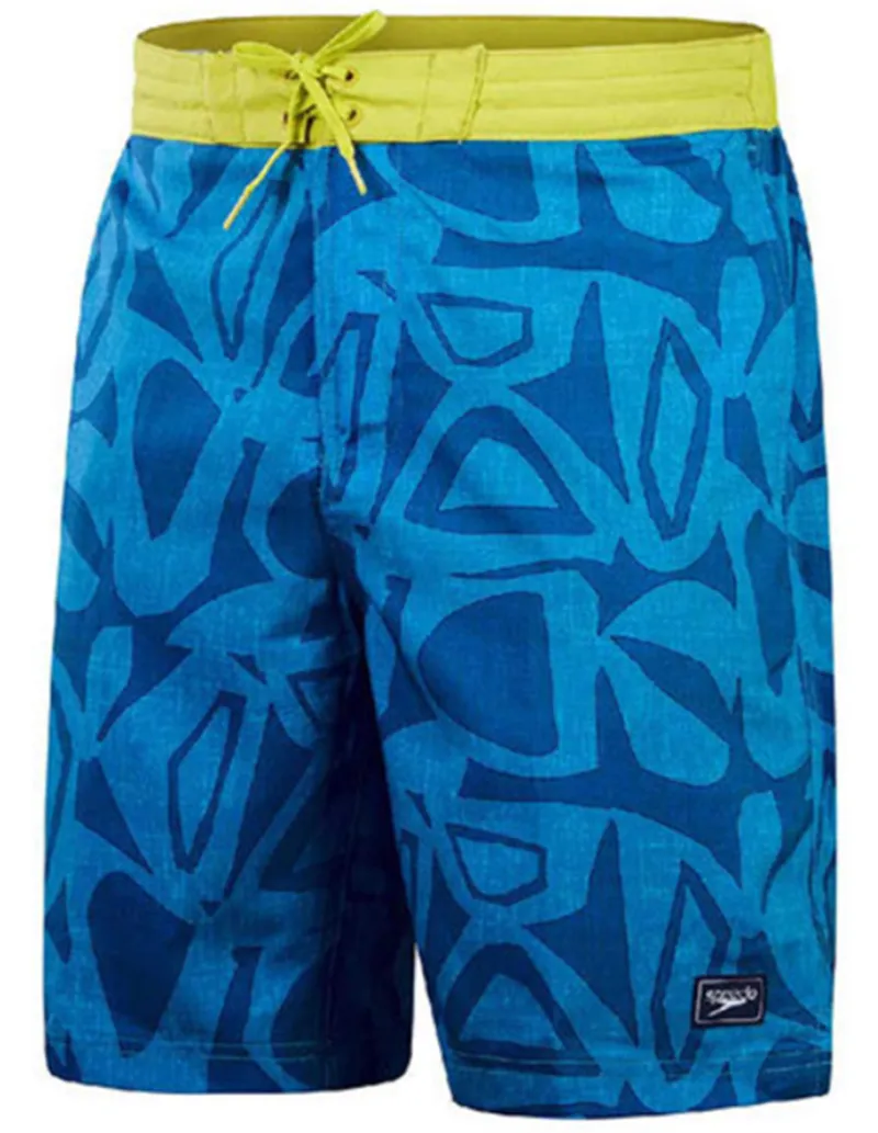 Speedo Printed Bondi Basin Boardshort 20inch Sevres Blue