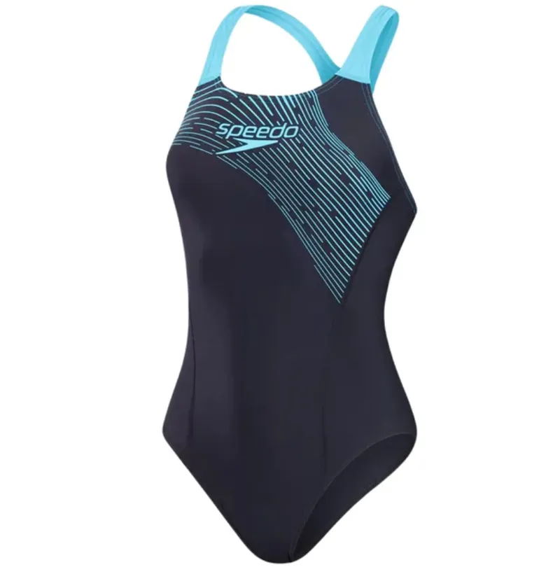 Navy blue speedo swimsuit sale