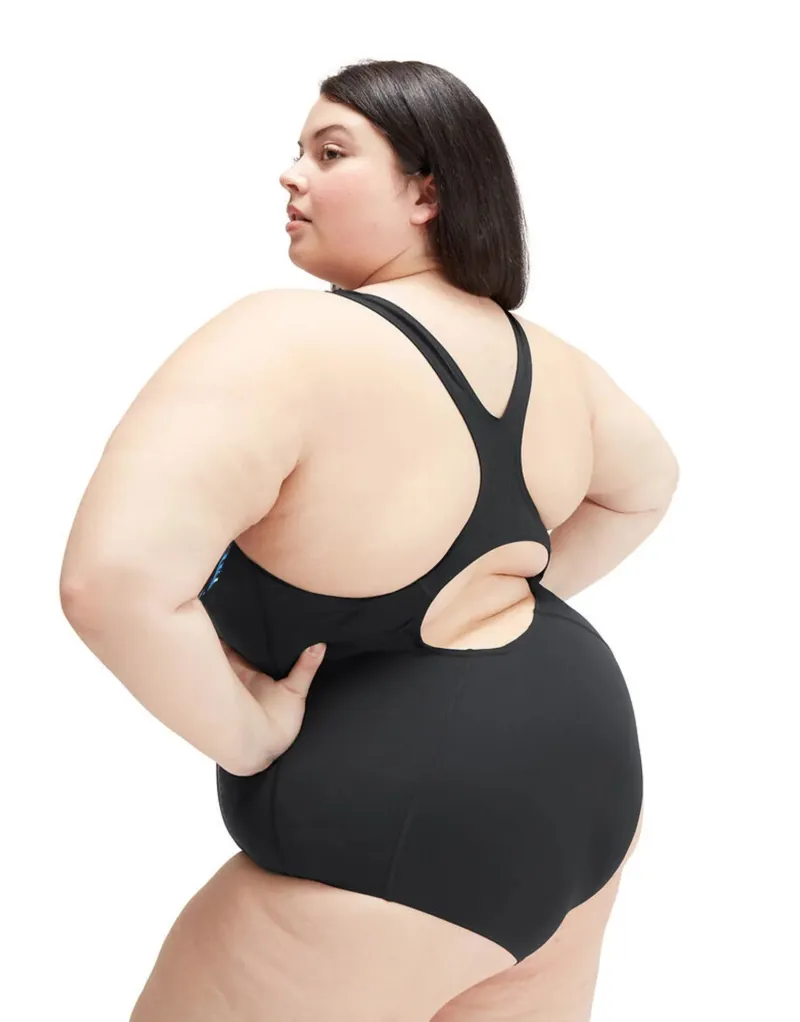 Speedo Women's Placement Medalist 1 Pc + Navy/Blue-3