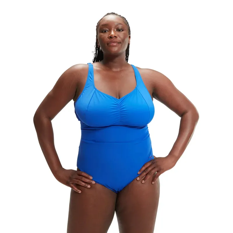 Speedo Women's Shaping AquaNite One Piece Plus Size Swimsuit