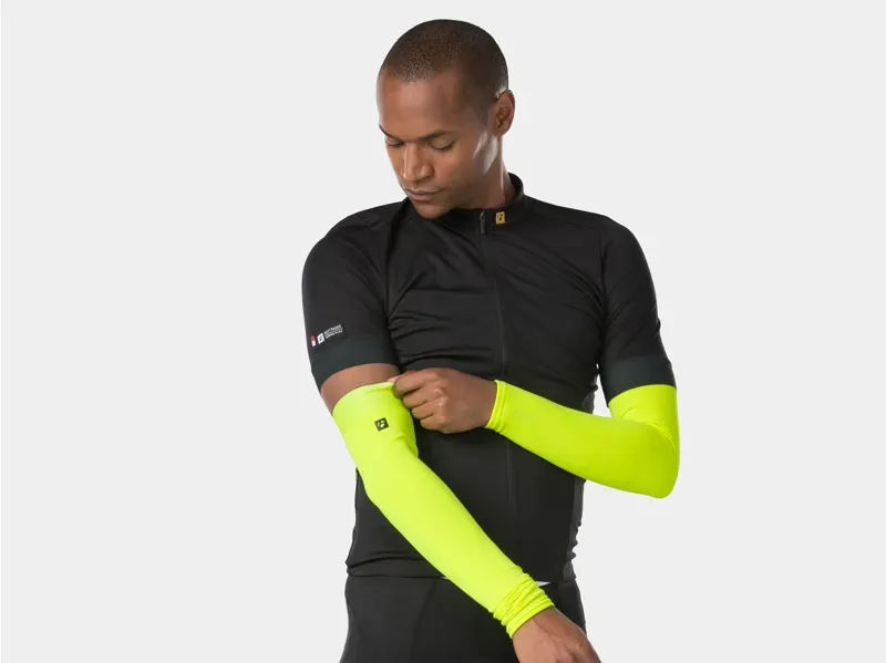 Bontrager Thermal Arm Warmers in Yellow