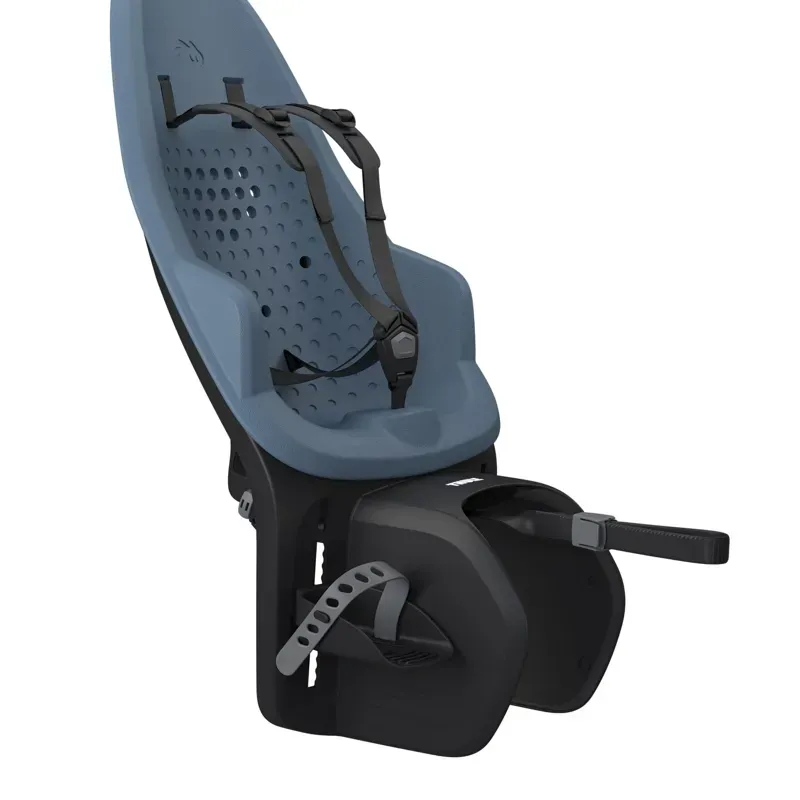 Thule Yepp 2 Maxi Rear Rack Mount Child Bike Seat in Mid Blue