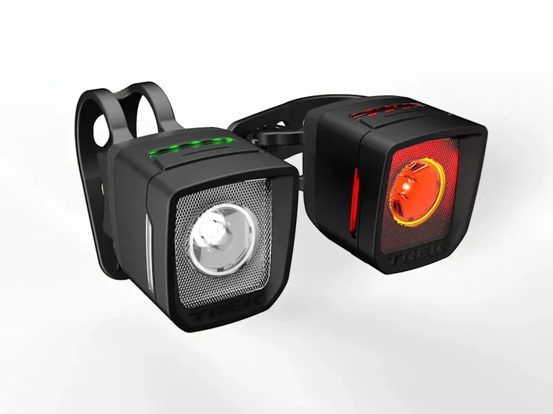Trek Ion 100 R/Flare R City Bike Light Set in Black