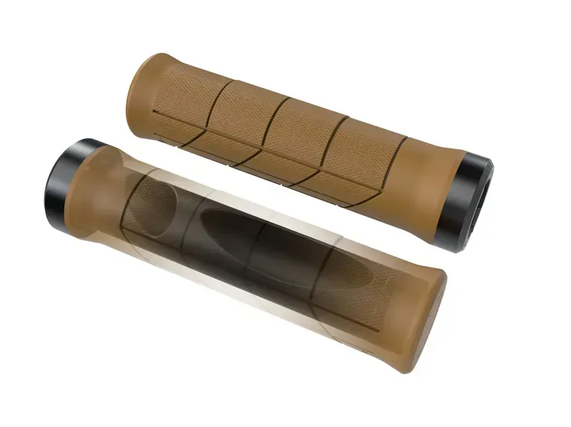 Trek Line MTB Elite Grip Set 130 mm in Tan-2