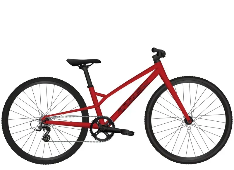 Trek Wahoo 26 Path Kids Bike in Fury Red
