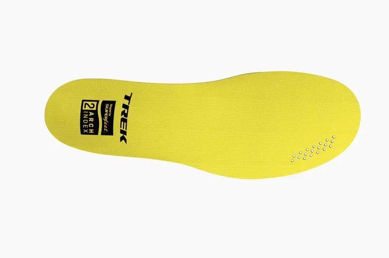 Trek BioDynamic Mid Arch Cycling Insoles In Yellow-3