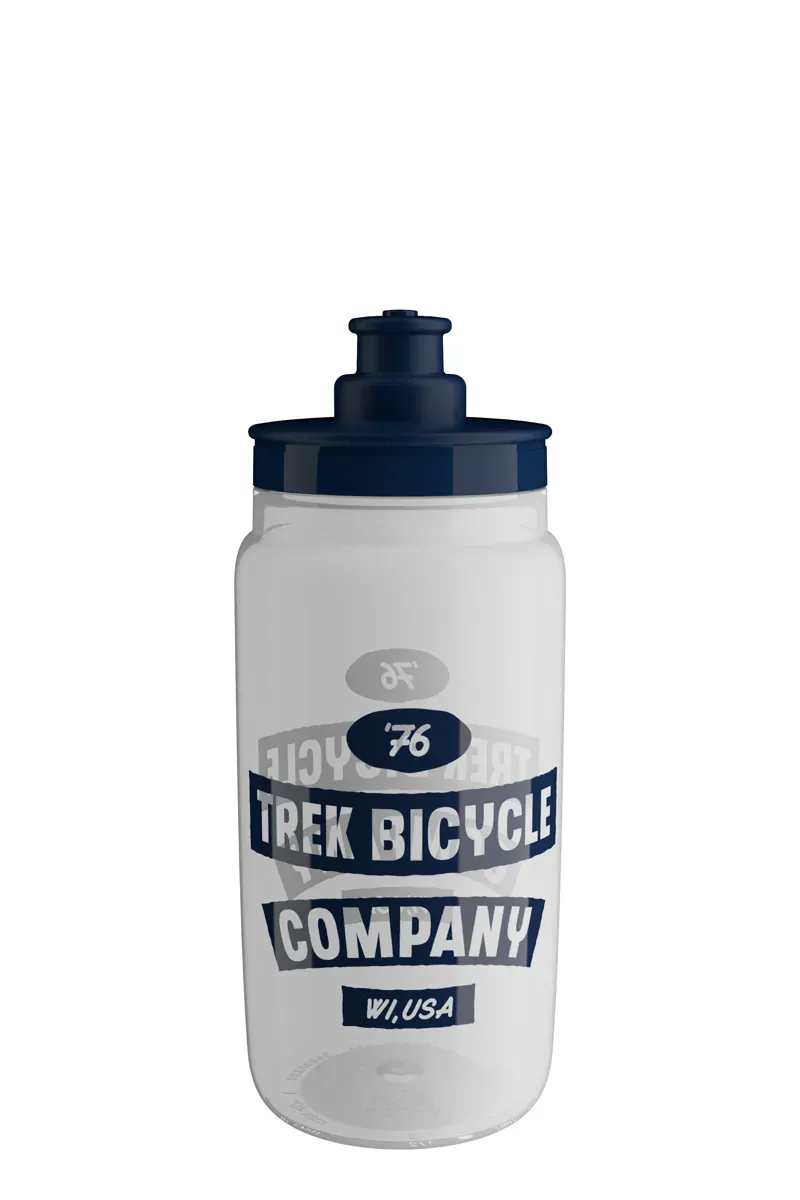 Trek Fly Give Me A Sign 550ml Water Bottle in Blue/Clear