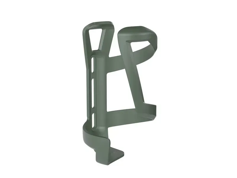 Trek Side Load Left Recycled Plastic Bottle Cage In Matte Olive Grey