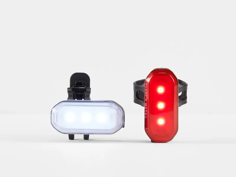 Trek Ion 50 R/Flare R Metro Light Set in Black-4