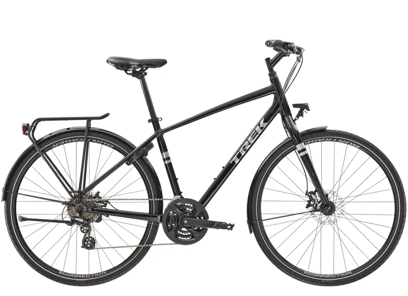 Trek Verve 1 Equipped Hybrid Bike in Black