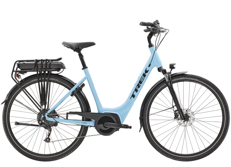Verve+ 2 Lowstep Hybrid eBike in Blue
