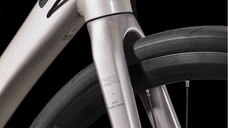 Cube Axial WS Womens Road Race Bike in Grey Rose/Blush-7