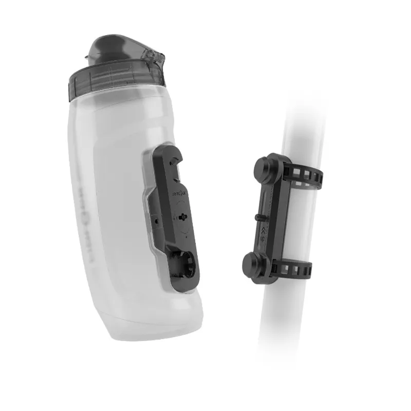 Fidlock TWIST 590 Bottle w/Uni Base in Trans Black