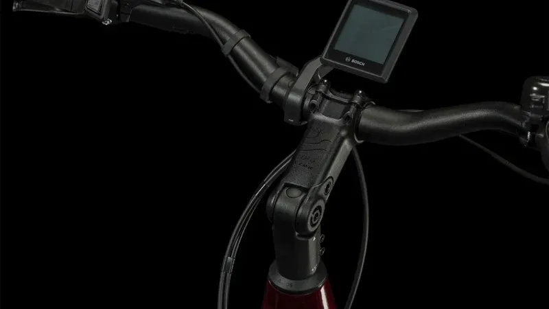 Cube Supreme Hybrid Pro 500 Electric Bike in Red/Black-2