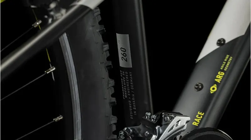 Cube Acid 260 Children's Mountain Bike in Black/Yellow-2