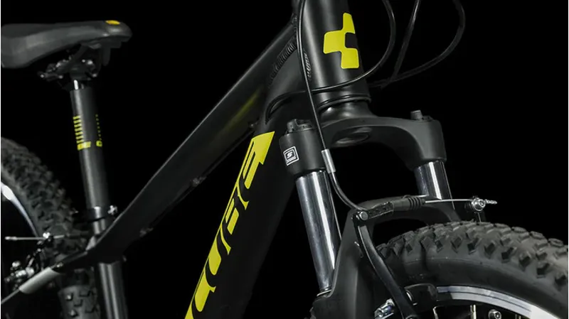 Cube Acid 260 Children's Mountain Bike in Black/Yellow-3