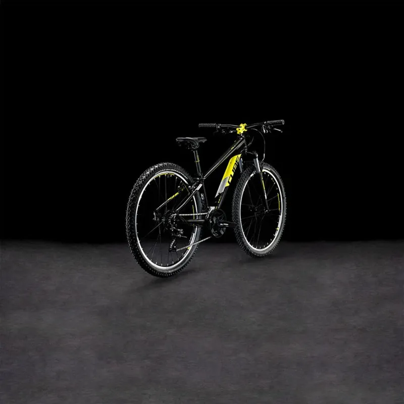 Cube Acid 260 Children's Mountain Bike in Black/Yellow-5