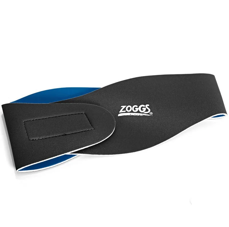 Zoggs Ear Bands Black/Blue L/XL